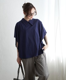 LBC | シルケット襟付きプルオーバー(Tシャツ/カットソー)