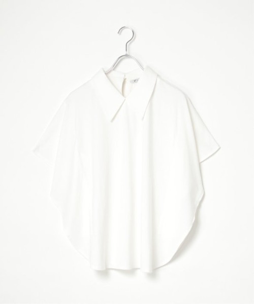 LBC（エルビーシー）の「シルケット襟付きプルオーバー（Tシャツ/カットソー・レディース・ブラック/ホワイト/ミント/ネイビー・M）」の22枚目の写真