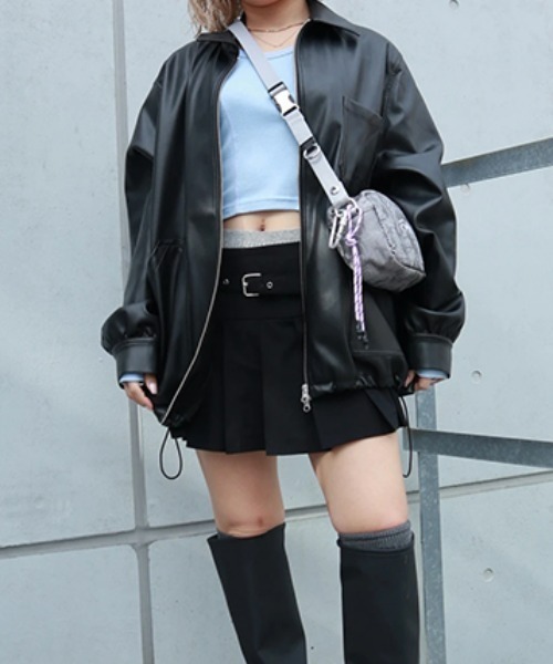 FIG&VIPER（フィグアンドバイパー）の「キルティングショルダーBAG（ショルダーバッグ・レディース・グレー/ブラック・FREE）」の13枚目の写真