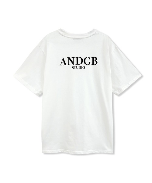 ANDGEEBEE(アンジービー)の「UNISEX フェネックワッペンT(Tシャツ/カットソー・レディース・ホワイト/ブラック・FREE)」の6枚目の写真