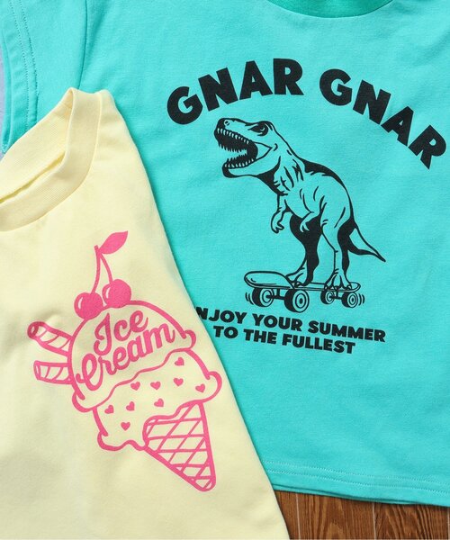 BREEZE（ブリーズ）の「【接触冷感・吸水速乾】バラエティーユニパジャマ（ルームウェア/パジャマ・キッズ・オフホワイト/クリーム/エメラルド/チャコール・90/100/110/120/80/130/140/150）」の5枚目の写真