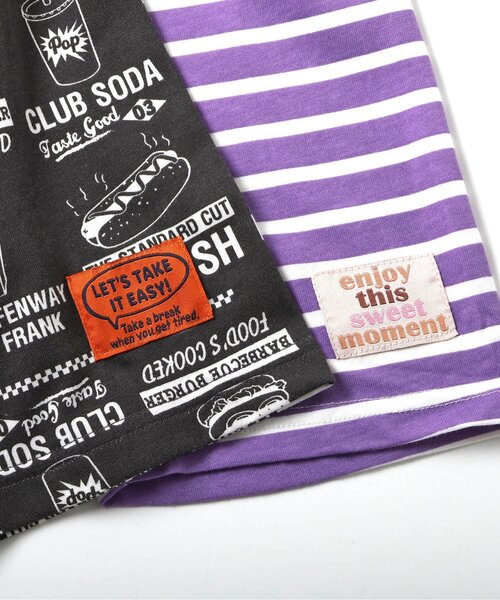 BREEZE（ブリーズ）の「【接触冷感・吸水速乾】バラエティーユニパジャマ（ルームウェア/パジャマ・キッズ・オフホワイト/クリーム/エメラルド/チャコール・90/100/110/120/80/130/140/150）」の17枚目の写真