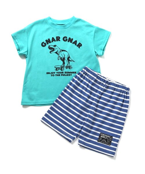 BREEZE（ブリーズ）の「【接触冷感・吸水速乾】バラエティーユニパジャマ（ルームウェア/パジャマ・キッズ・オフホワイト/クリーム/エメラルド/チャコール・90/100/110/120/80/130/140/150）」の22枚目の写真