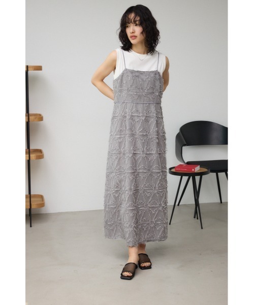 AZUL by moussy(アズールバイマウジー)の「シアーミュール(パンプス・レディース・ブラック/シルバー・SMALL/MEDIUM/LL/LARGE)」の4枚目の写真