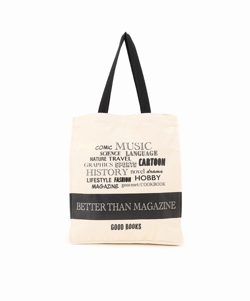 【特別セール品】 BETTER THAN GOOD/ベターザングッド BTG MAGAZINE BAG（トート バッグ