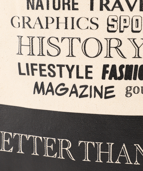 BETTER THAN GOOD/ベターザングッド BTG MAGAZINE BAG（トートバッグ