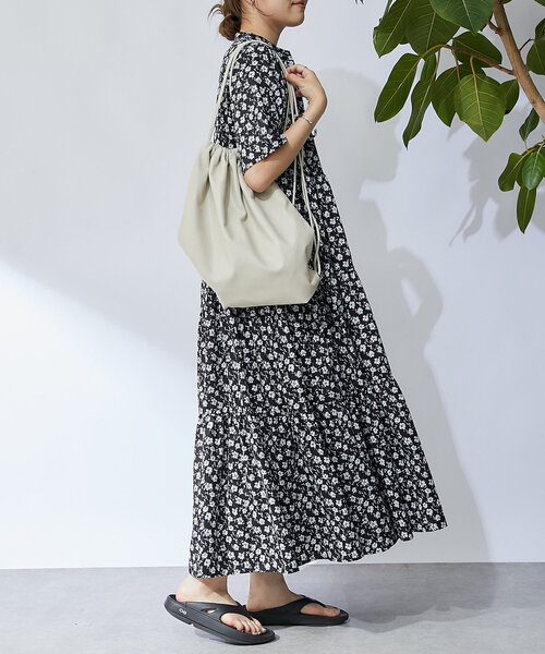 un dix cors（アンディコール）の「レザーナップザック（バックパック/リュック・レディース・ブラック/アイボリー・FREE）」の19枚目の写真