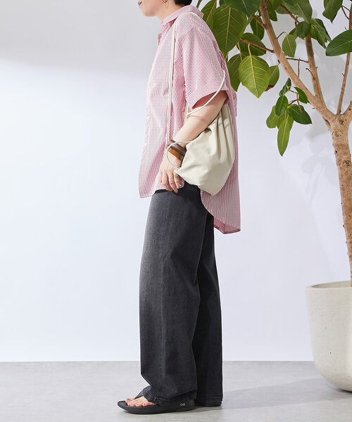 un dix cors（アンディコール）の「レザーナップザック（バックパック/リュック・レディース・ブラック/アイボリー・FREE）」の13枚目の写真