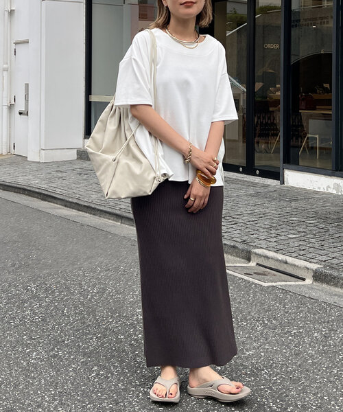 un dix cors（アンディコール）の「レザーナップザック（バックパック/リュック・レディース・ブラック/アイボリー・FREE）」の9枚目の写真