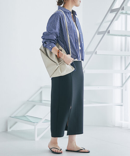 un dix cors（アンディコール）の「レザーナップザック（バックパック/リュック・レディース・ブラック/アイボリー・FREE）」の7枚目の写真