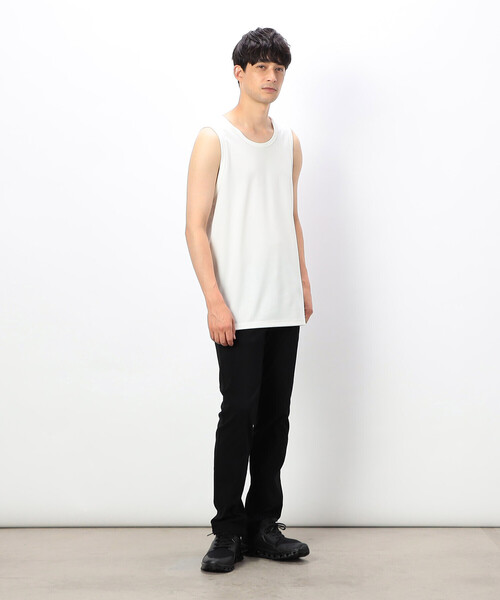 COMME CA ISM(コムサイズム)の「ルーズフィット タンクトップ(タンクトップ・メンズ・ブラック/ホワイト・MEDIUM/LARGE)」の3枚目の写真