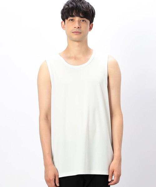 COMME CA ISM(コムサイズム)の「ルーズフィット タンクトップ(タンクトップ・メンズ・ブラック/ホワイト・MEDIUM/LARGE)」の7枚目の写真