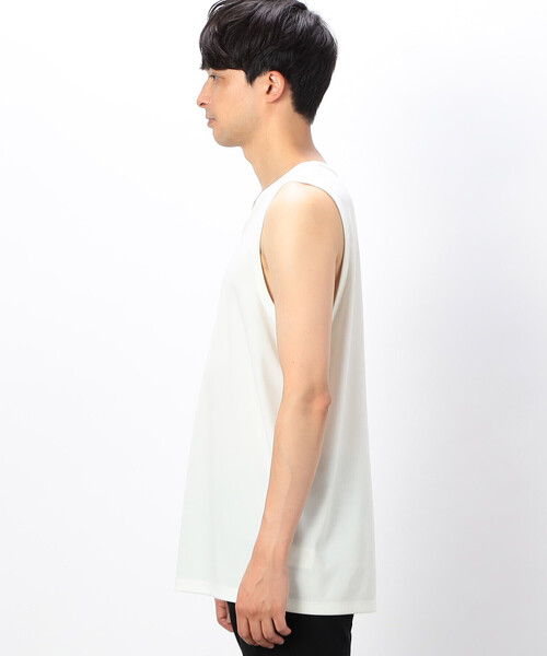 COMME CA ISM(コムサイズム)の「ルーズフィット タンクトップ(タンクトップ・メンズ・ブラック/ホワイト・MEDIUM/LARGE)」の8枚目の写真