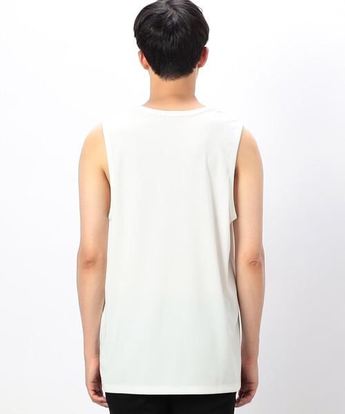 COMME CA ISM(コムサイズム)の「ルーズフィット タンクトップ(タンクトップ・メンズ・ブラック/ホワイト・MEDIUM/LARGE)」の9枚目の写真