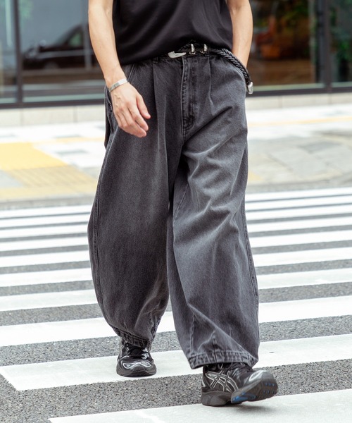 CITY TOKYO（シティトウキョウ）の「バルーンワイドデニムパンツ 