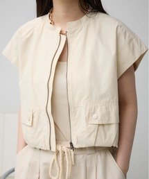 ギャザーヘムベスト