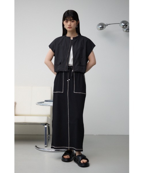 セール】ギャザーヘムベスト（ベスト）｜AZUL BY MOUSSY