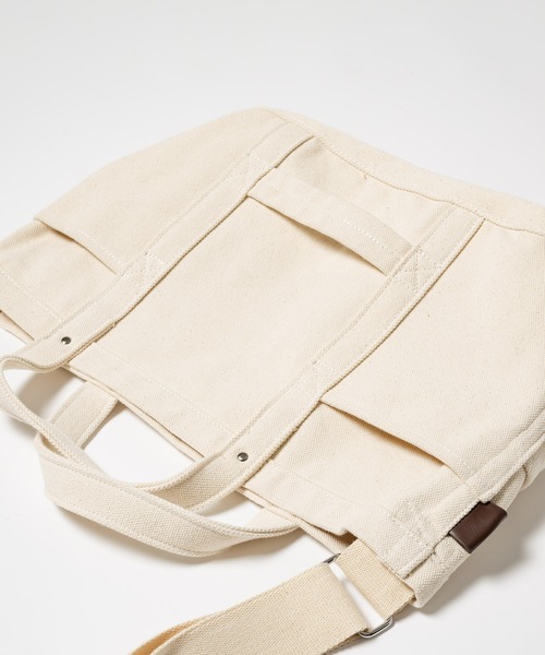 INTER FACTORY（インターファクトリー）の「さいとうなる - 3wayキャンバスバッグ - made in INTER FACTORY（トートバッグ・レディース・ナチュラル・FREE）」の19枚目の写真