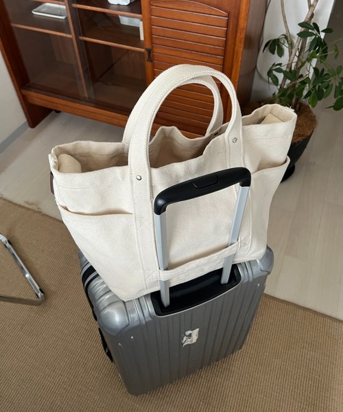 INTER FACTORY（インターファクトリー）の「さいとうなる - 3wayキャンバスバッグ - made in INTER FACTORY（トートバッグ・レディース・ナチュラル・FREE）」の12枚目の写真