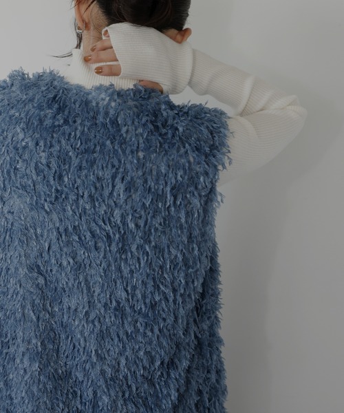 hellam（へラム）の「フェザーフリンジベスト（ベスト）」 - WEAR