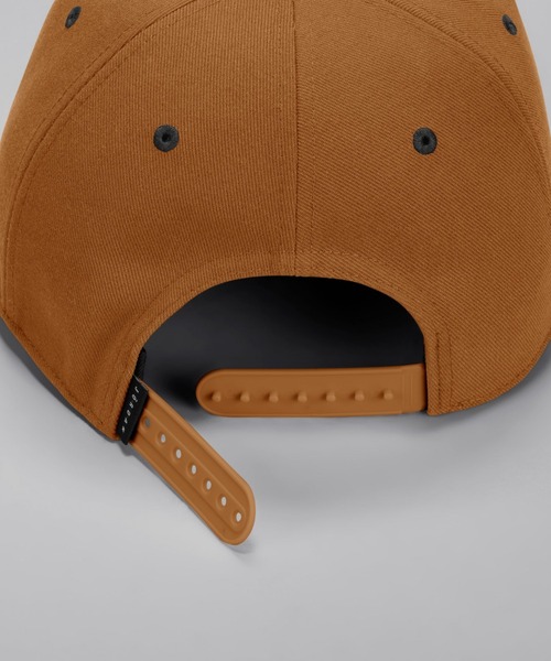 JORDAN BRAND(ジョーダンブランド)の「ジョーダン プロ アンストラクチャード フラット ビル キャップ / Jordan Pro Unstructured Flat Bill Hat<S-XL 展開>(キャップ・メンズ・ブラウン系その他2/ブラック・L/XL/S/M)」の11枚目の写真