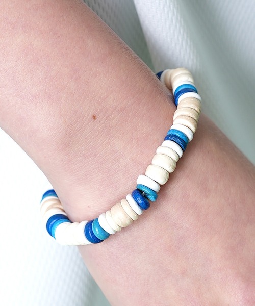 セール】an meets zakka ウッドブレスレット / メンズ レディース ヤシ