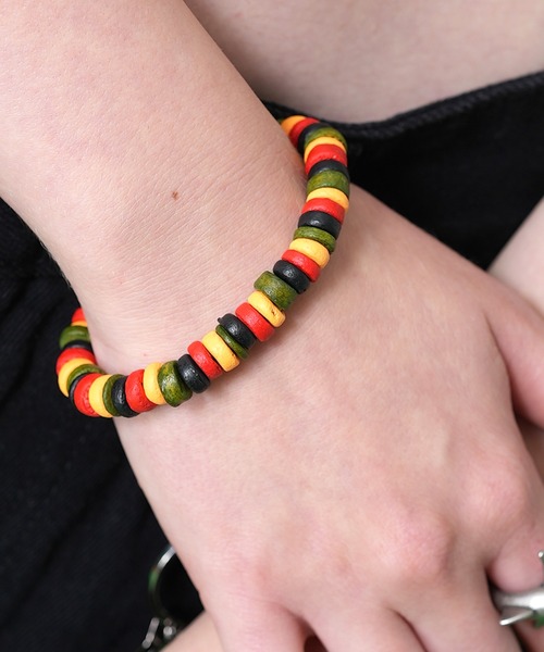 an meets zakka ウッドブレスレット / メンズ レディース ヤシ 木
