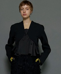 MAISON SPECIAL（メゾンスペシャル）の「Satin Peplum Jacket/サテン 