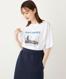 SHIPS Colors | SHIPS Colors: SAINT TROPEZ フォト TEE◇(Tシャツ/カットソー)