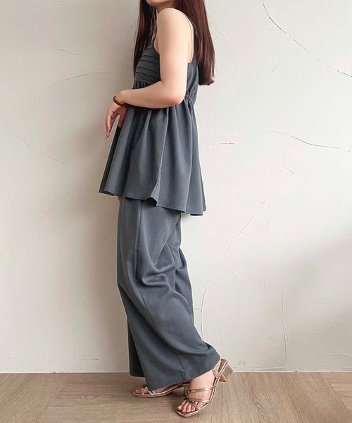 apres jour（アプレジュール）の「【apres jour mimi】SETUP可能 チュニックビスチェ【ZOZOTOWN限定アイテム】（ベスト・レディース・ブラウン/チャコールグレー/アイボリー・X-LARGE/フリー）」の18枚目の写真
