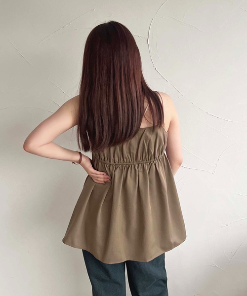 apres jour（アプレジュール）の「【apres jour mimi】SETUP可能 チュニックビスチェ【ZOZOTOWN限定アイテム】（ベスト・レディース・ブラウン/チャコールグレー/アイボリー・X-LARGE/フリー）」の14枚目の写真