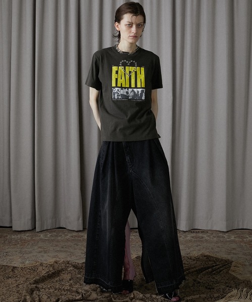 新品 PRANK PROJECT ハートアイレット Tシャツ Heart PRANK PROJECT Heart Eyelet FAITH-TEE