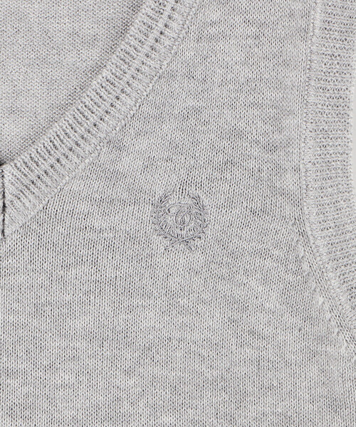COMME CA ISM(コムサイズム)の「ベーシック ニット ベスト(140-160cm)(ベスト・キッズ・ネイビー/ブラック/グレー・140cm/160cm/150cm)」の8枚目の写真