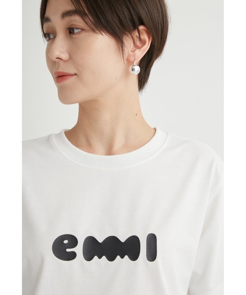 eco UVカットemmiロゴTシャツ（Tシャツ/カットソー）｜emmi