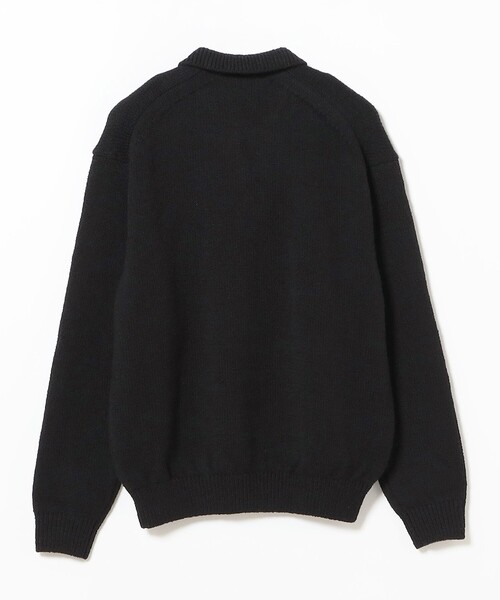 crepuscule(クレプスキュール)の「crepuscule / Skipper Knit Polo(ニット/セーター・メンズ・ブラック・M/L/XL)」の13枚目の写真