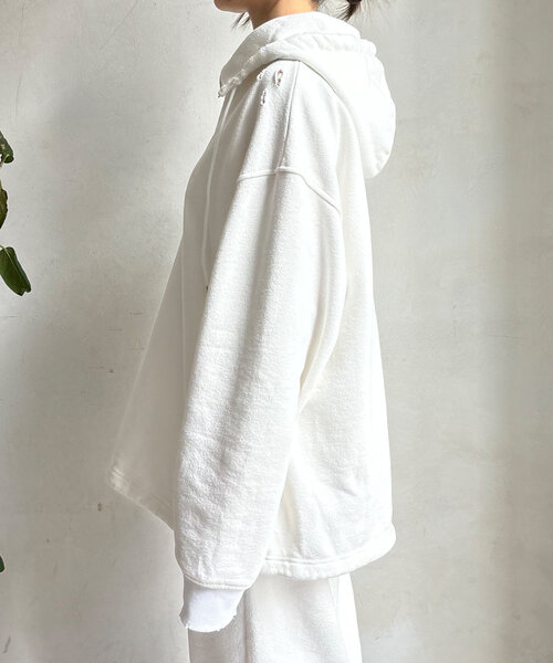 【セール】ダメージ裏毛プルオーバー（パーカー）｜DouDou（ドゥドゥ） loanandbanking.com