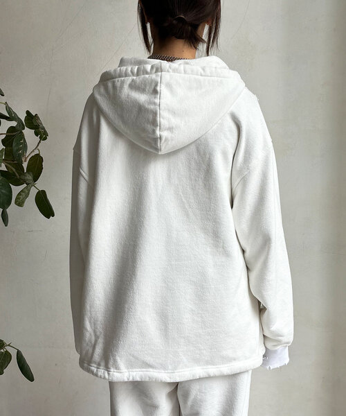 【セール】ダメージ裏毛プルオーバー（パーカー）｜DouDou（ドゥドゥ） loanandbanking.com