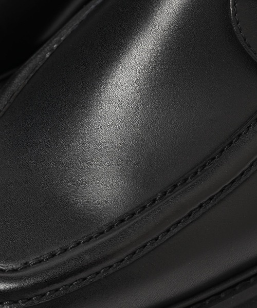 HARE（ハレ）の「バックルモカタンクソールシューズ（ドレスシューズ・メンズ・ブラック/ブラック系その他・MEDIUM/LARGE）」の16枚目の写真