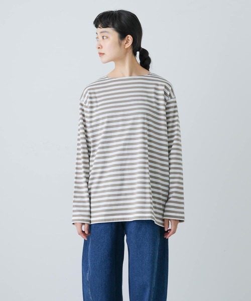 かぐれ / かぐれ ボーダーロングカットソー かぐれ（カグレ）の「ボーダーロングカットソー（Tシャツ&frasl;カットソー