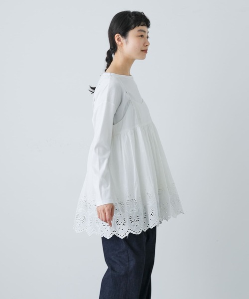 かぐれ　スカラップ刺繍キャミソール かぐれ（カグレ）の「スカラップ刺繍キャミソール（キャミソール