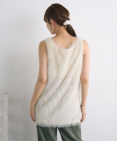 RETRO GIRL（レトロガール）の「フェザーベスト（ベスト・レディース・ブラック/ナチュラル・FREE）」の17枚目の写真