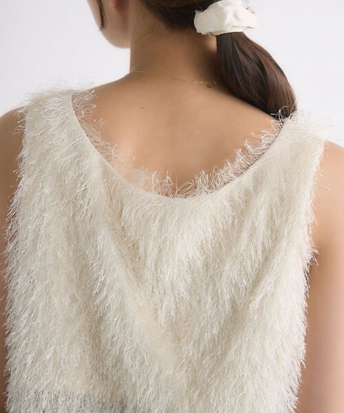 RETRO GIRL（レトロガール）の「フェザーベスト（ベスト・レディース・ブラック/ナチュラル・FREE）」の19枚目の写真