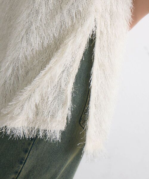 RETRO GIRL（レトロガール）の「フェザーベスト（ベスト・レディース・ブラック/ナチュラル・FREE）」の22枚目の写真