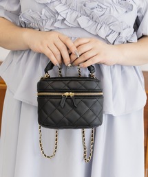 CLETTE（クレット）の「キルティングチェーンバッグ（ショルダーバッグ）」