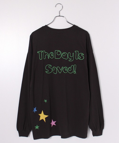 ALWAYS GOOD TIME（オルウェイズグッドタイム）の「【THE POWERPUFF GIRLS/パワーパフガールズ】プリントロングスリーブＴシャツ（Tシャツ/カットソー・レディース・ホワイト系3/ブラック系2/ホワイト系1/ホワイト系2/ブラック系1/ブラック系3/ブラック系4/ホワイト系4・M）」の14枚目の写真