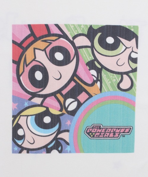 ALWAYS GOOD TIME（オルウェイズグッドタイム）の「【THE POWERPUFF GIRLS/パワーパフガールズ】プリントロングスリーブＴシャツ（Tシャツ/カットソー・レディース・ホワイト系3/ブラック系2/ホワイト系1/ホワイト系2/ブラック系1/ブラック系3/ブラック系4/ホワイト系4・M）」の21枚目の写真