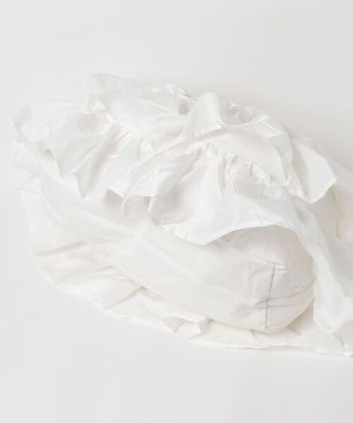 RUBY AND YOU（ルビーアンドユー）の「［select］フリルトートバッグ（トートバッグ・レディース・ホワイト・FREE）」の6枚目の写真