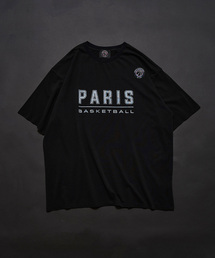 EDIFICE | PARIS BASKETBALL(パリ バスケットボール) 別注 ヴィンテージ カレッジロゴ Tシャツ(Tシャツ/カットソー)