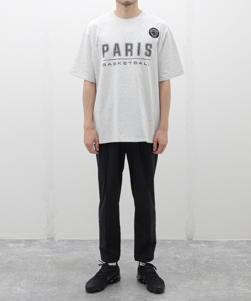 EDIFICE（エディフィス）の「PARIS BASKETBALL(パリ バスケットボール) 別注 ヴィンテージ カレッジロゴ Tシャツ（Tシャツ/カットソー・メンズ・ホワイト/ブラック/グレー・LARGE/MEDIUM）」の18枚目の写真