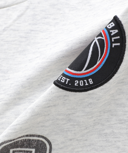 EDIFICE（エディフィス）の「PARIS BASKETBALL(パリ バスケットボール) 別注 ヴィンテージ カレッジロゴ Tシャツ（Tシャツ/カットソー・メンズ・ホワイト/ブラック/グレー・LARGE/MEDIUM）」の11枚目の写真